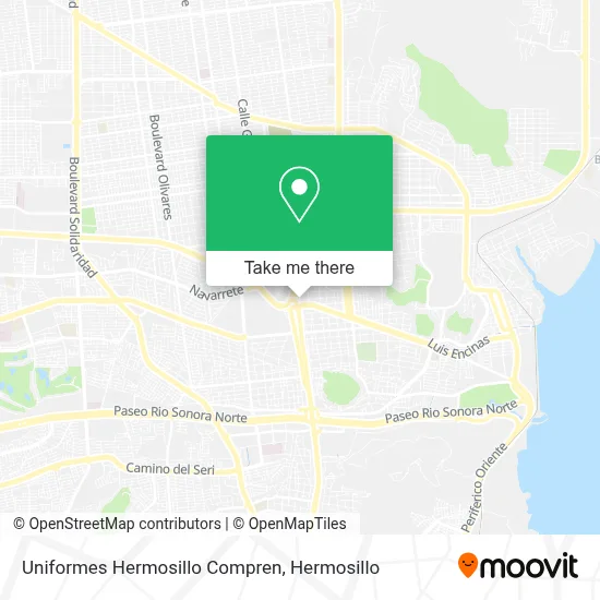 Uniformes Hermosillo Compren map