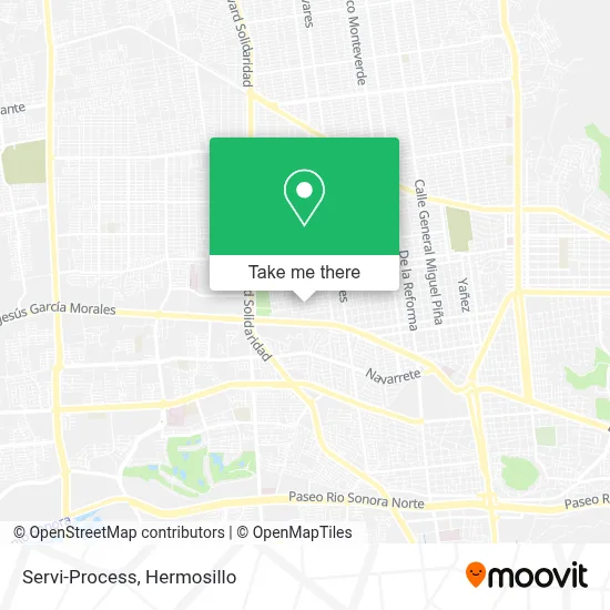 Servi-Process map