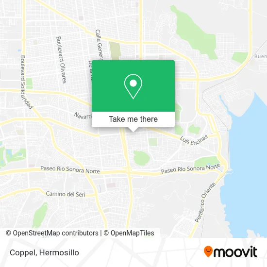 Coppel map