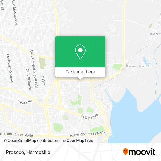 Proseco map