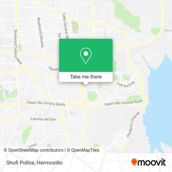 Shofi Pollos map