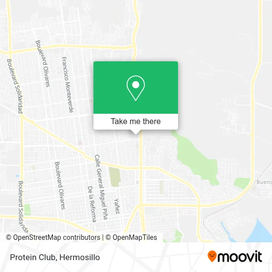 Protein Club map