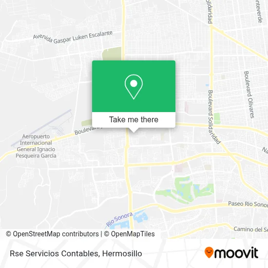 Rse Servicios Contables map