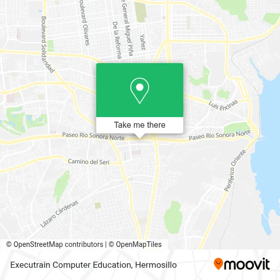 Executrain Computer Education map