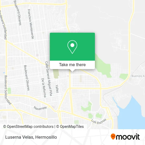 Luserna Velas map