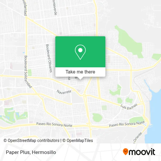 Paper Plus map