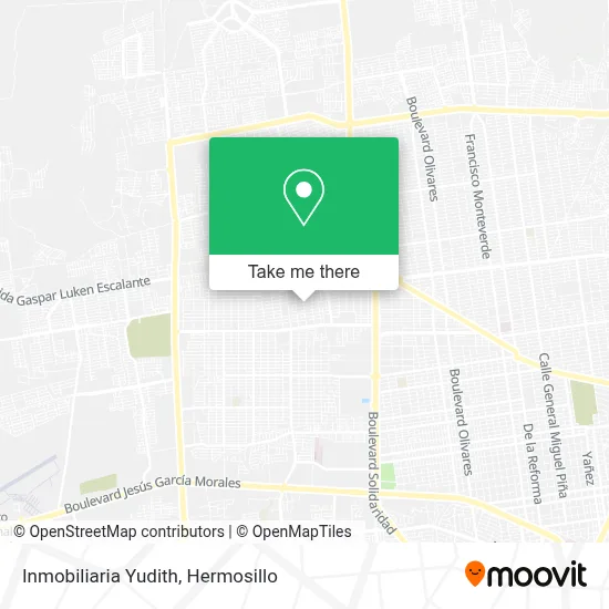 Inmobiliaria Yudith map