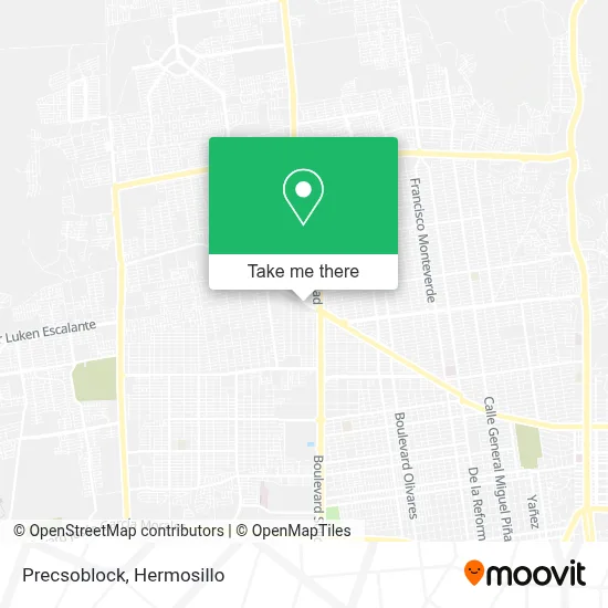 Precsoblock map