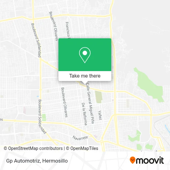 Gp Automotriz map