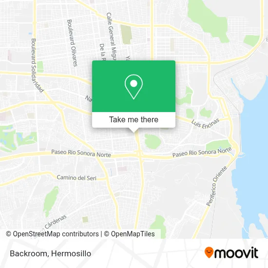 Backroom map