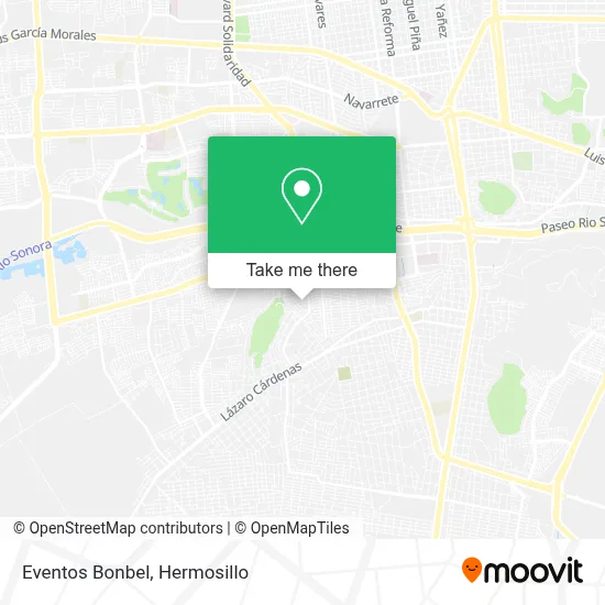 Eventos Bonbel map