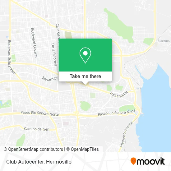Club Autocenter map