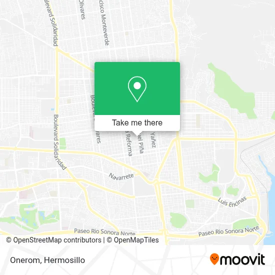 Onerom map