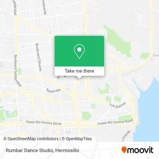 Rumbar Dance Studio map