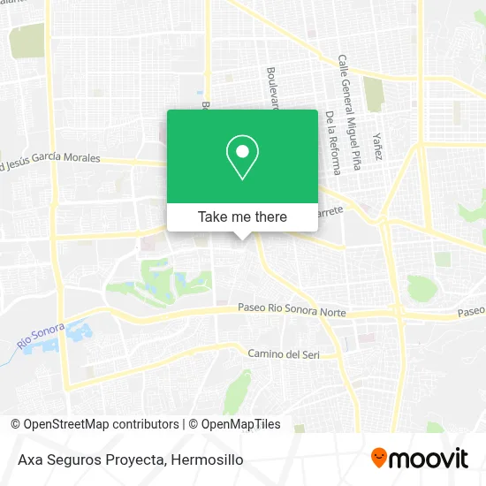 Axa Seguros Proyecta map