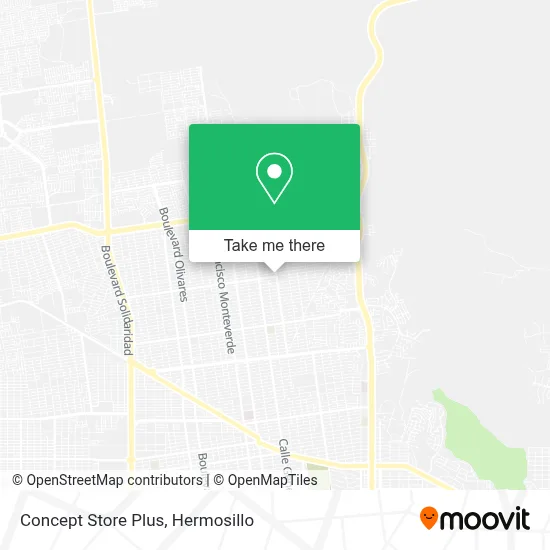 Concept Store Plus map
