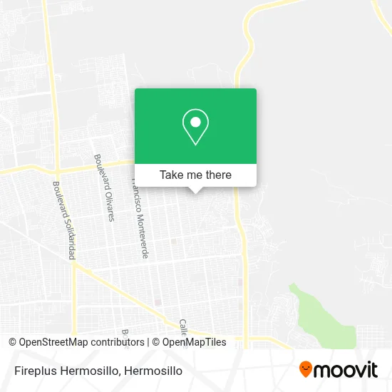 Fireplus Hermosillo map