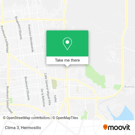 Clima 3 map