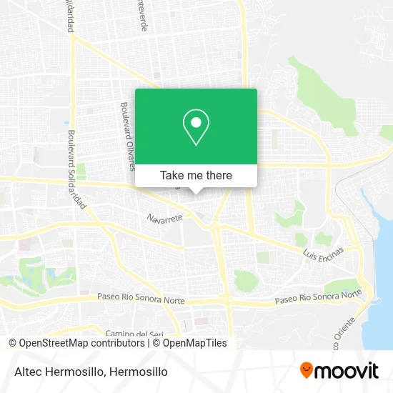 Altec Hermosillo map