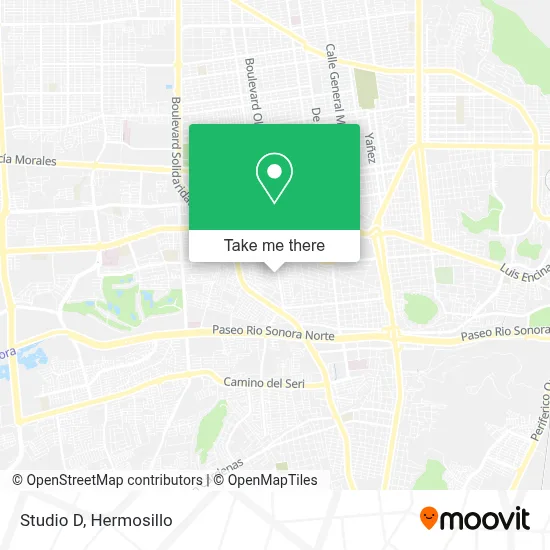 Studio D map