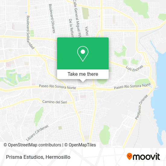 Prisma Estudios map
