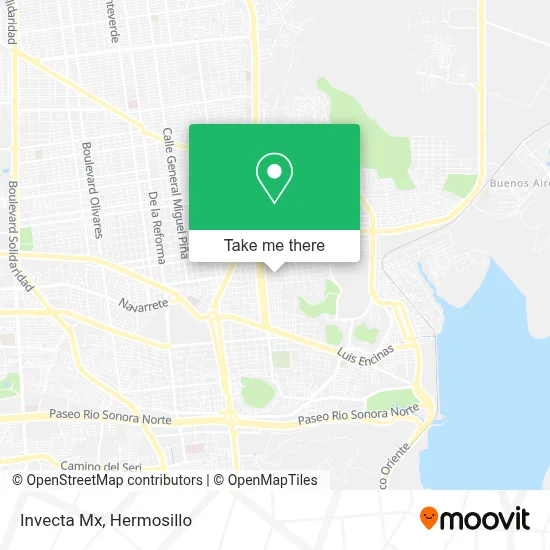 Invecta Mx map