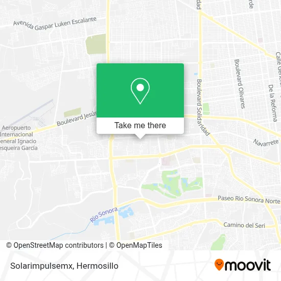 Solarimpulsemx map