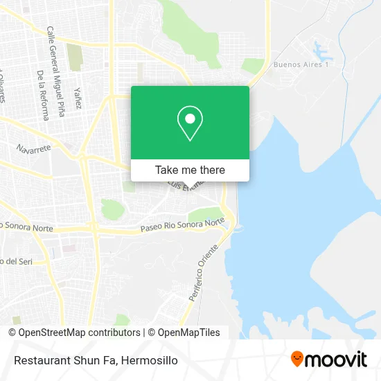 Restaurant Shun Fa map