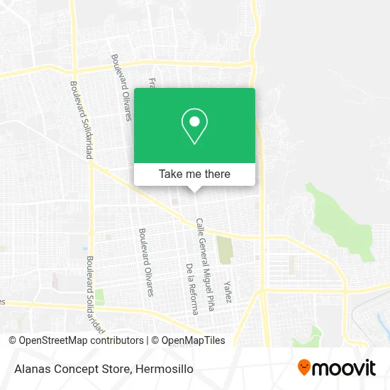 Alanas Concept Store map