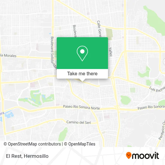 El Rest map