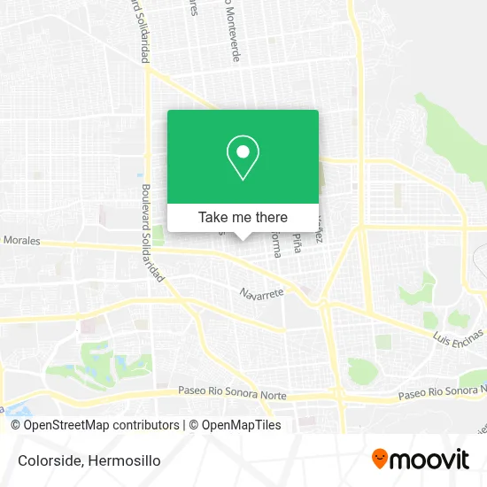 Colorside map