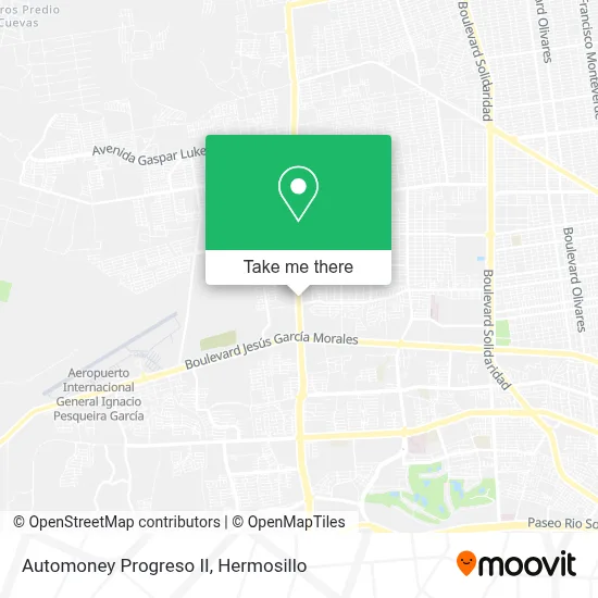 Automoney Progreso II map