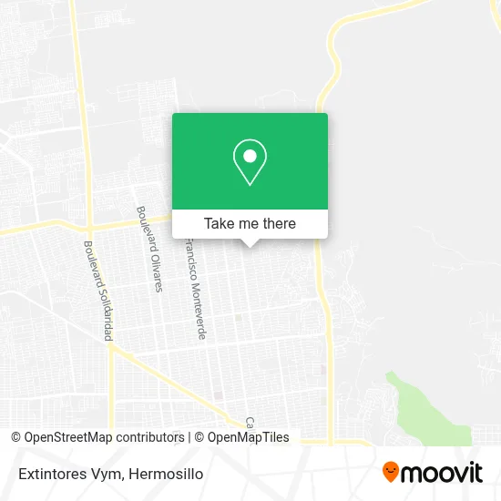 Extintores Vym map