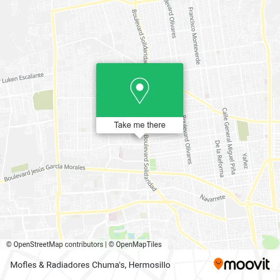Mofles & Radiadores Chuma's map
