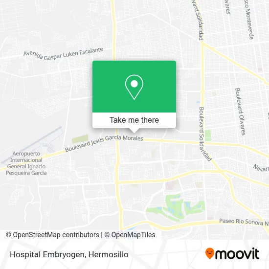 Hospital Embryogen map