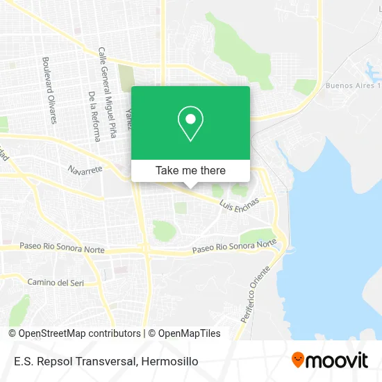 E.S. Repsol Transversal map