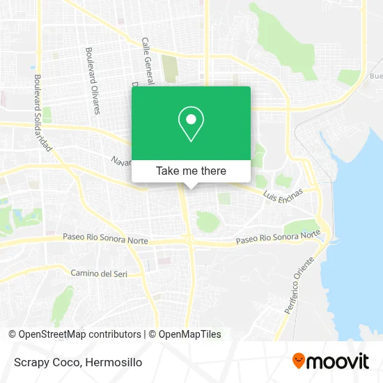 Scrapy Coco map