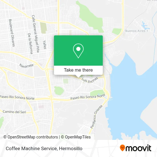 Coffee Machine Service map