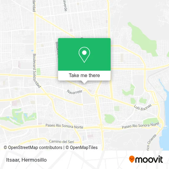 Itsaar map