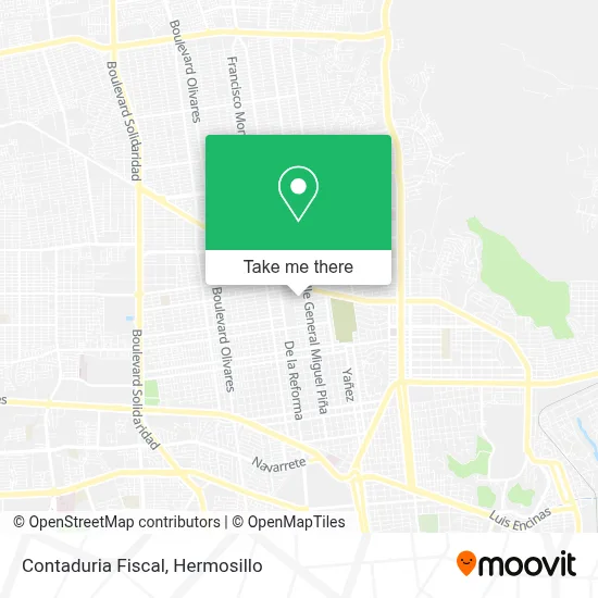 Contaduria Fiscal map