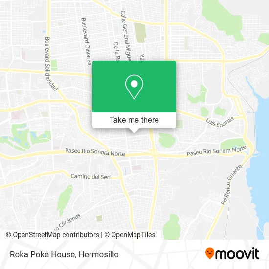 Roka Poke House map