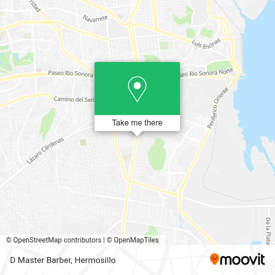 D Master Barber map
