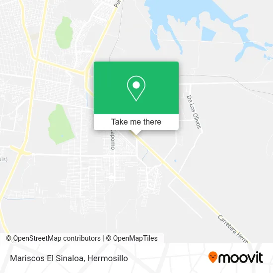 Mariscos El Sinaloa map
