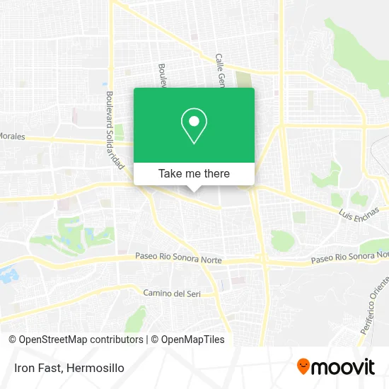 Iron Fast map
