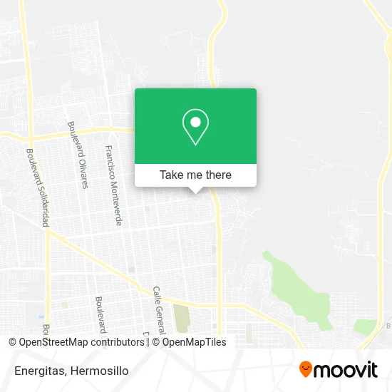 Energitas map