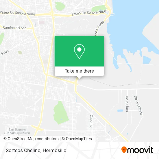 Sorteos Chelino map