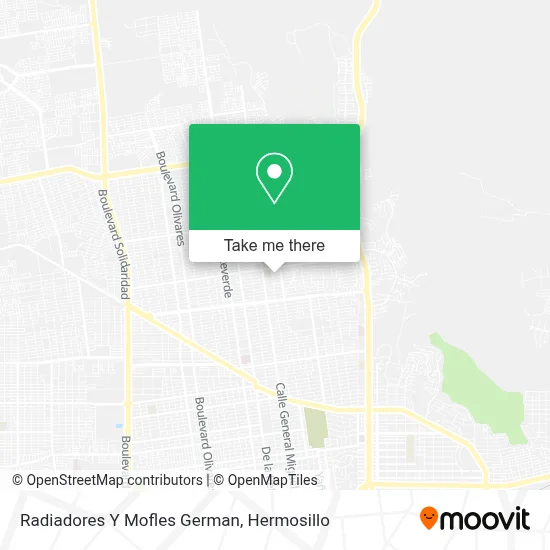 Radiadores Y Mofles German map