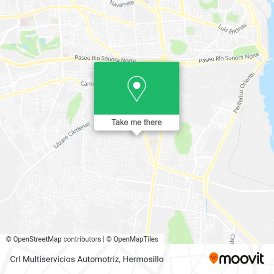 Crl Multiservicios Automotriz map