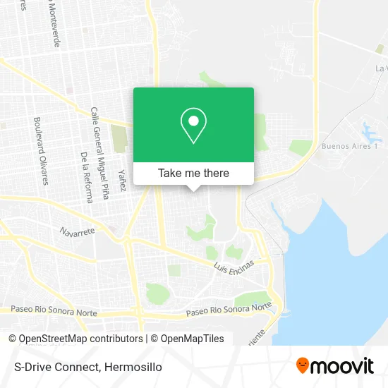 S-Drive Connect map