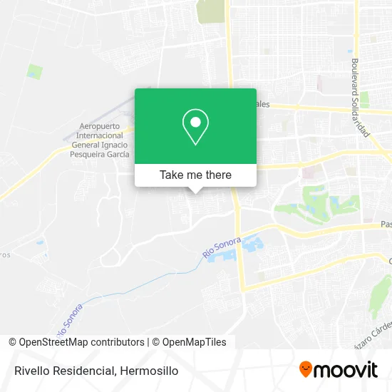 Rivello Residencial map